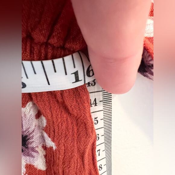 Christy Dawn Mia dress in Crimson Vine Cottagecore orange floral XS sustainable - Picture 11 of 14